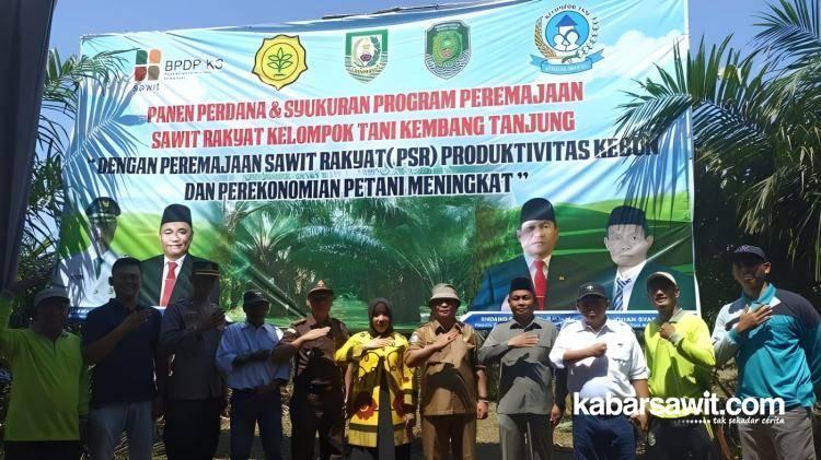 Kembang Tanjung Syukuran Panen Perdana Program Peremajaan Sawit Rakyat 