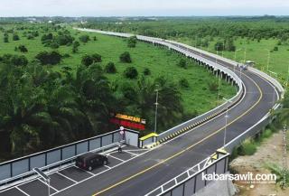 Kebun Sawit Warga Kena Pembangunan Proyek Jembatan Layang Danau Dendam 