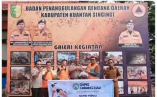 Gapki Riau Membantu Daerah yang Kena Dampak Banjir