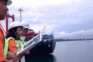 Kapal Pengangkut CPO Terganggu Efek Pendangkalan Alur Pelabuhan Pulau Baai Bengkulu